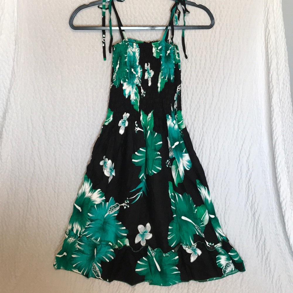 Hawaiian A-line beach dress